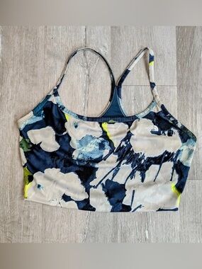 The North Face Navy Floral Dune Sky Tanklette - Size XL